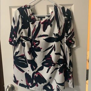 BR Black and pink blouse